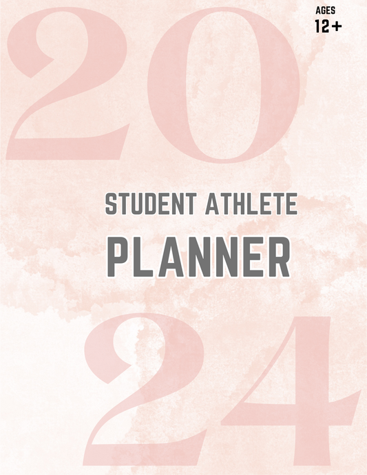 Digital Student Athlete Planner Girls 12+