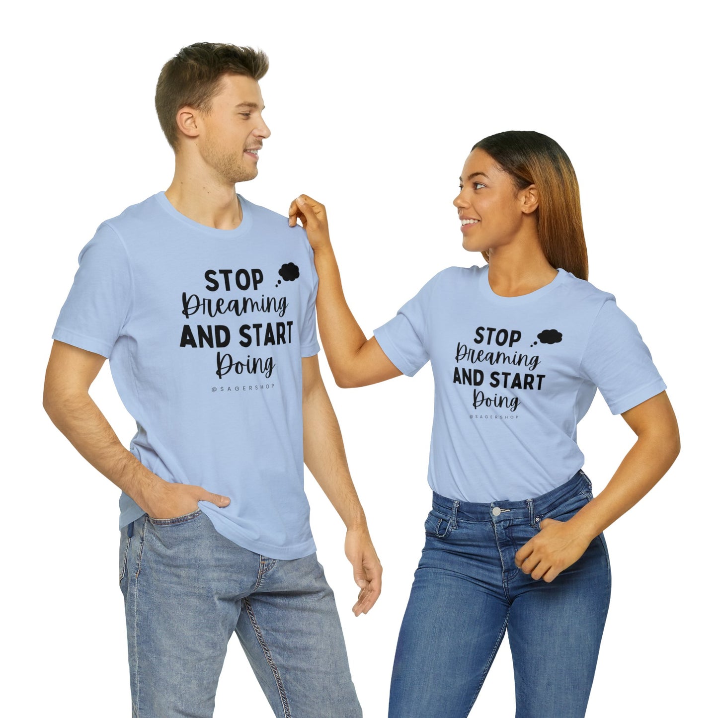 Start Doing Unisex Jersey Short Sleeve Tee