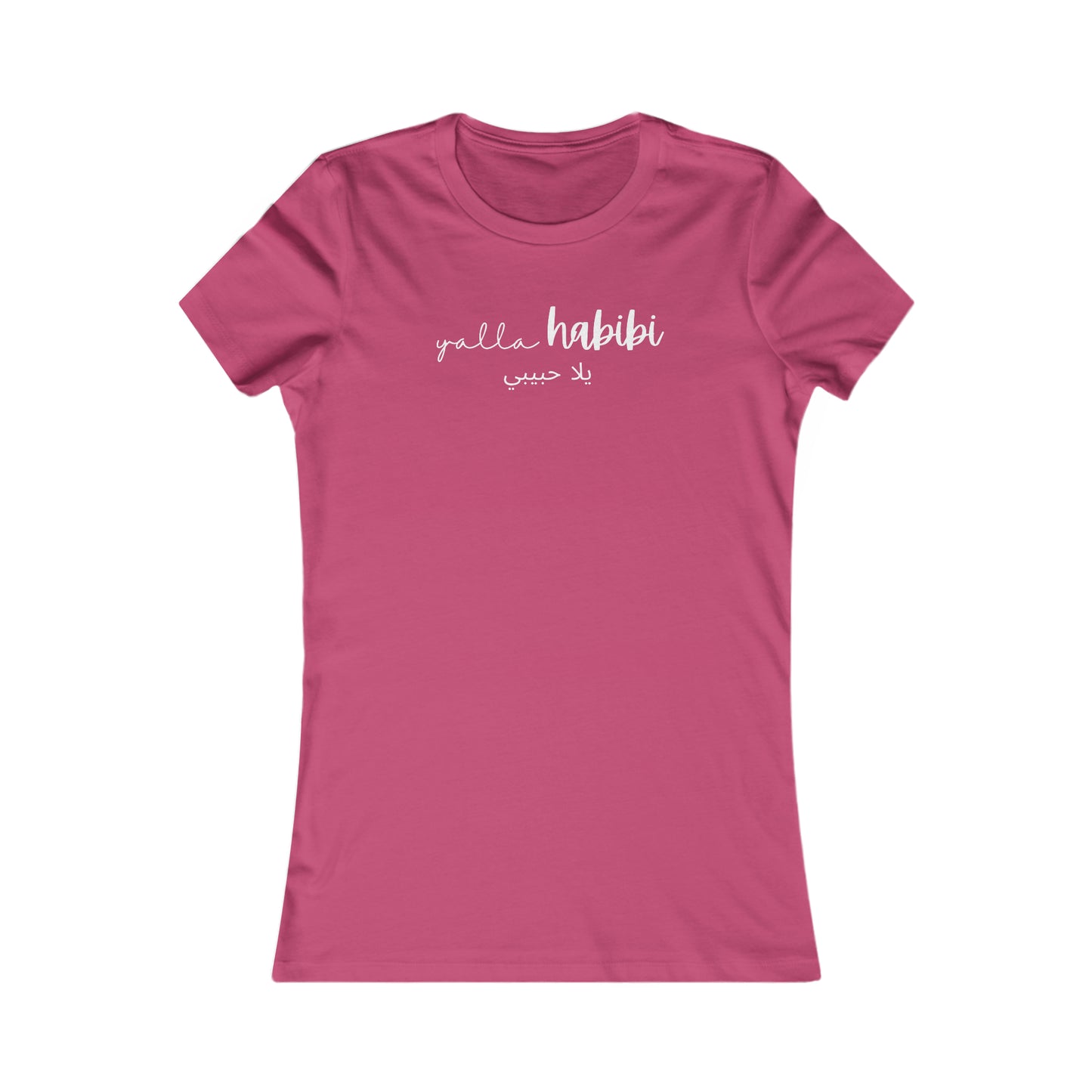 Yalla Habibi Women's Favorite Tee