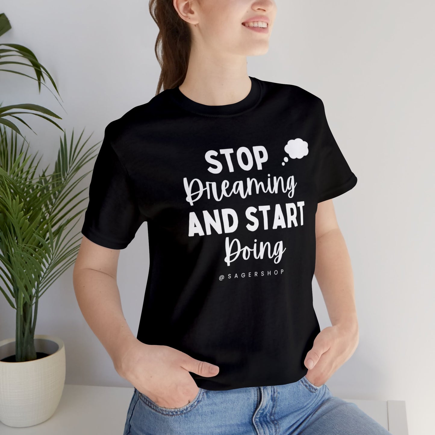 Start Doing Unisex Jersey Short Sleeve Tee