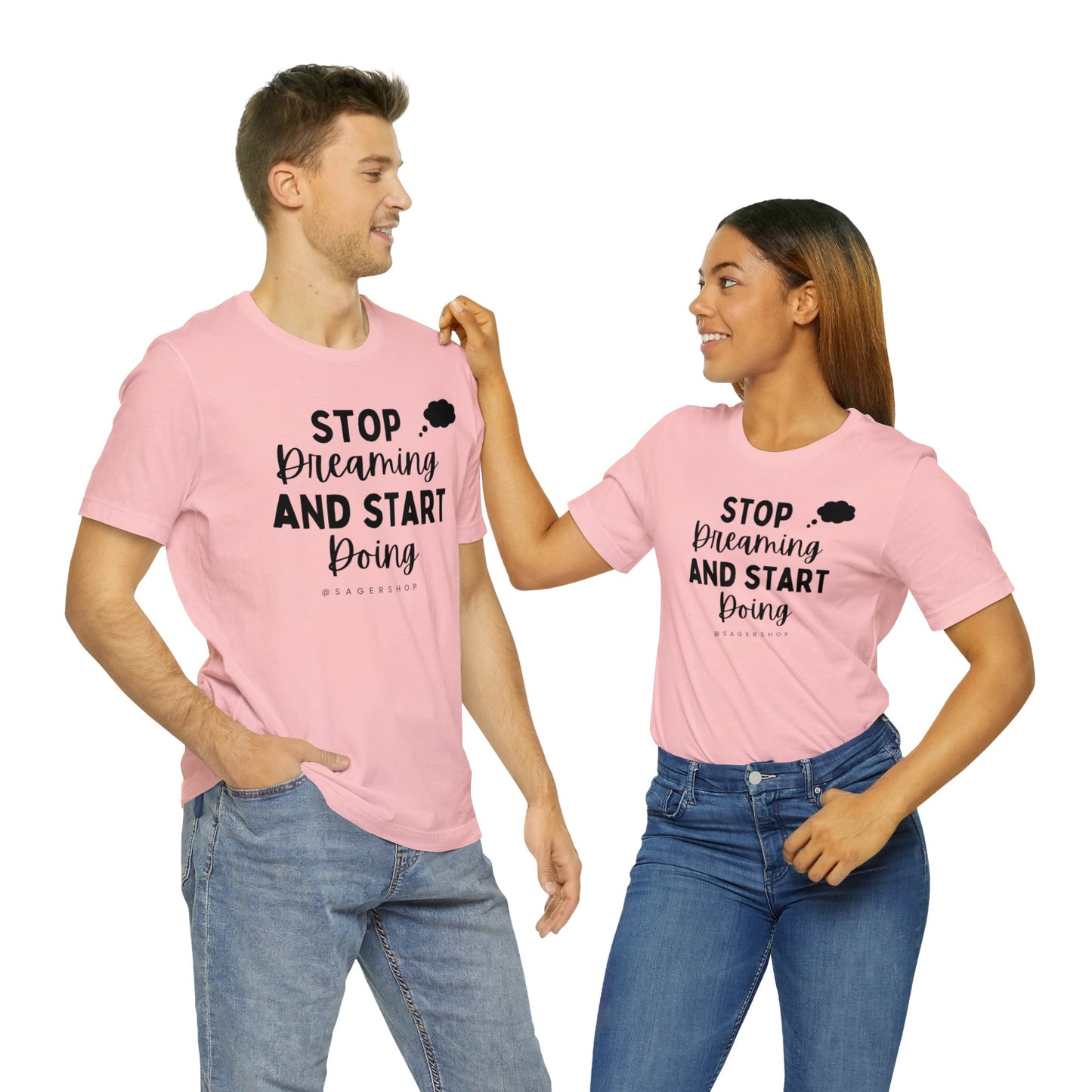 Start Doing Unisex Jersey Short Sleeve Tee