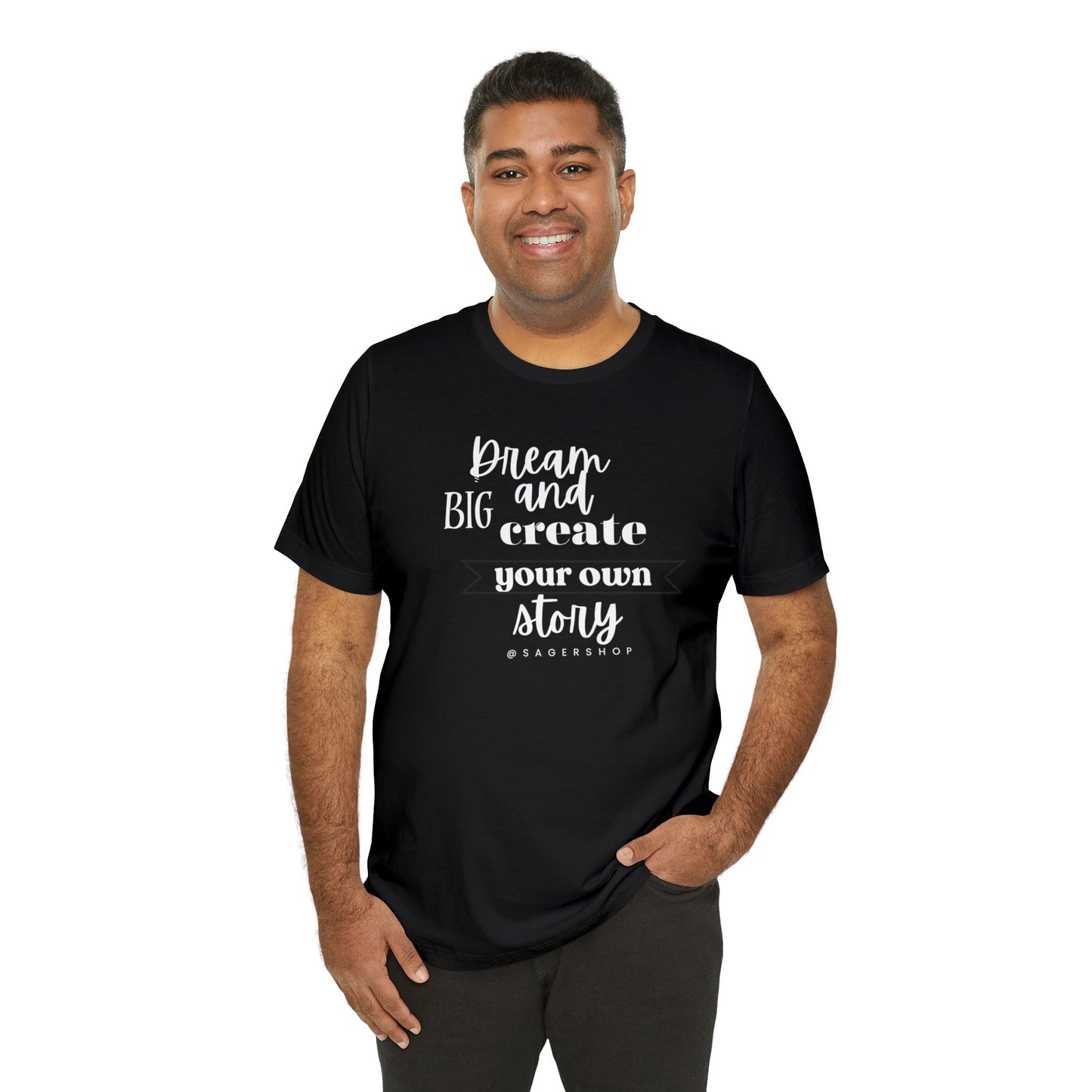 Dream Big Unisex Jersey Short Sleeve Tee