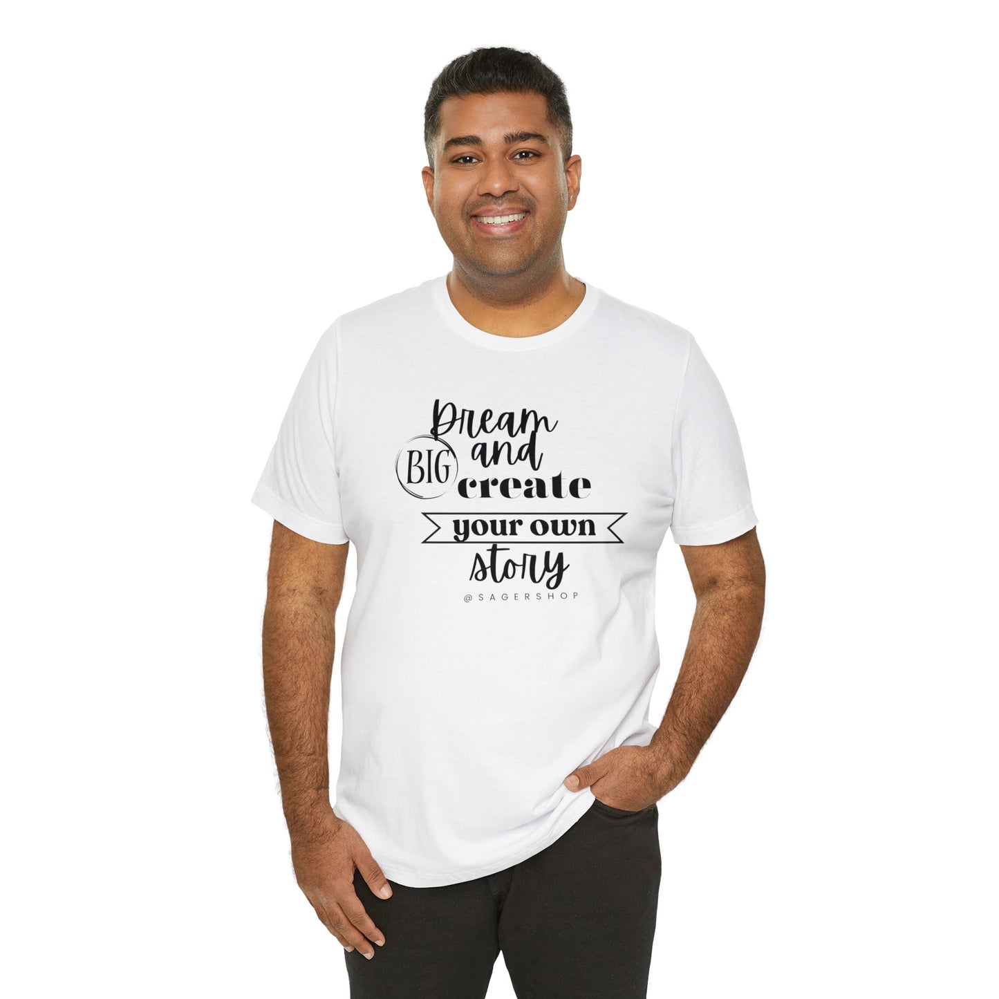 Dream Big Unisex Jersey Short Sleeve Tee