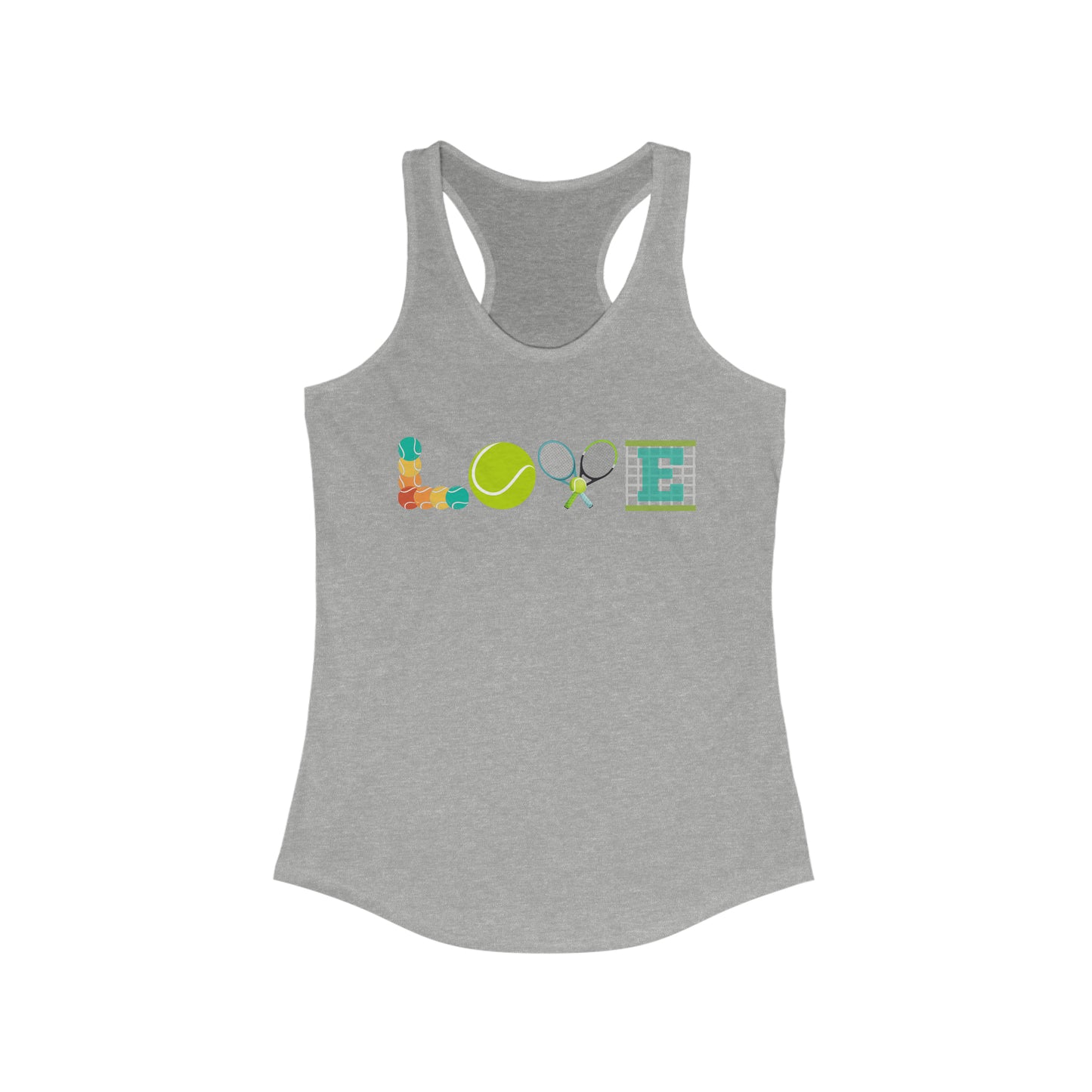 Love Tennis Women's Ideal Racerback Tank