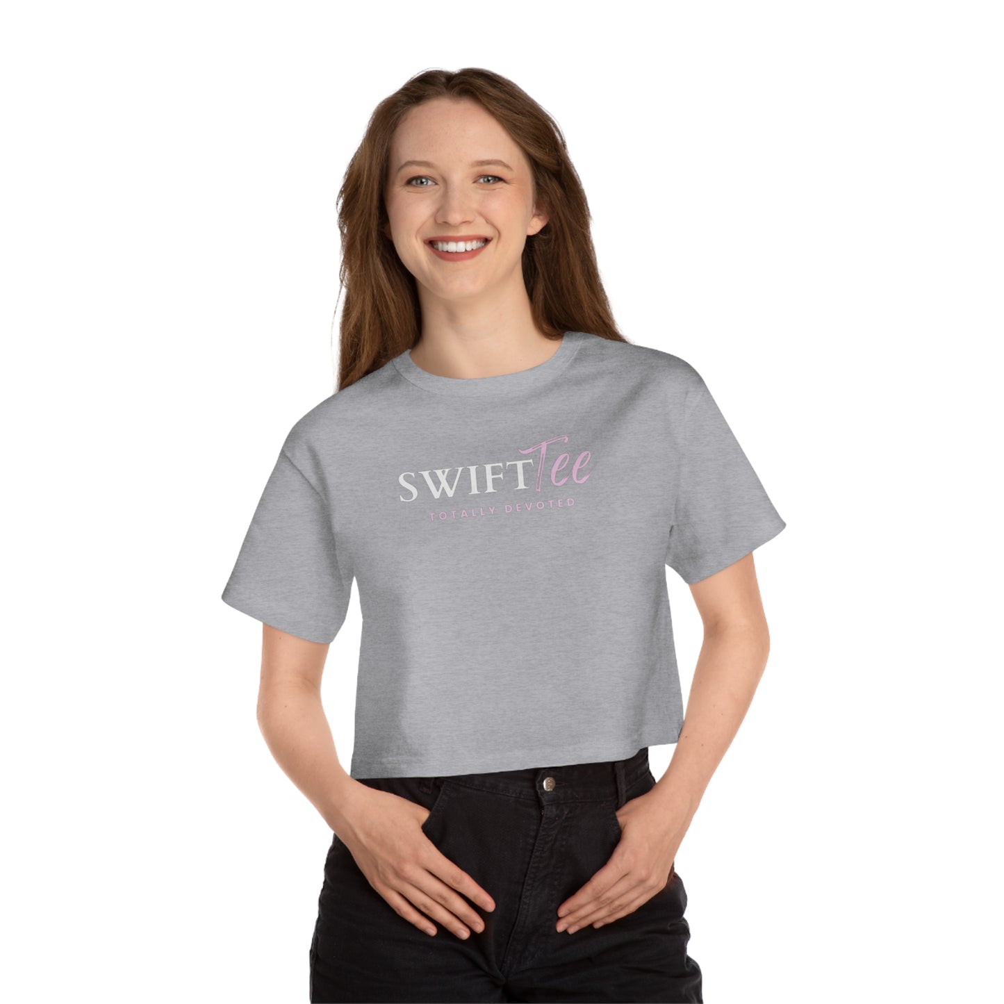 SwiftTee Champion Women's Heritage Cropped T-Shirt