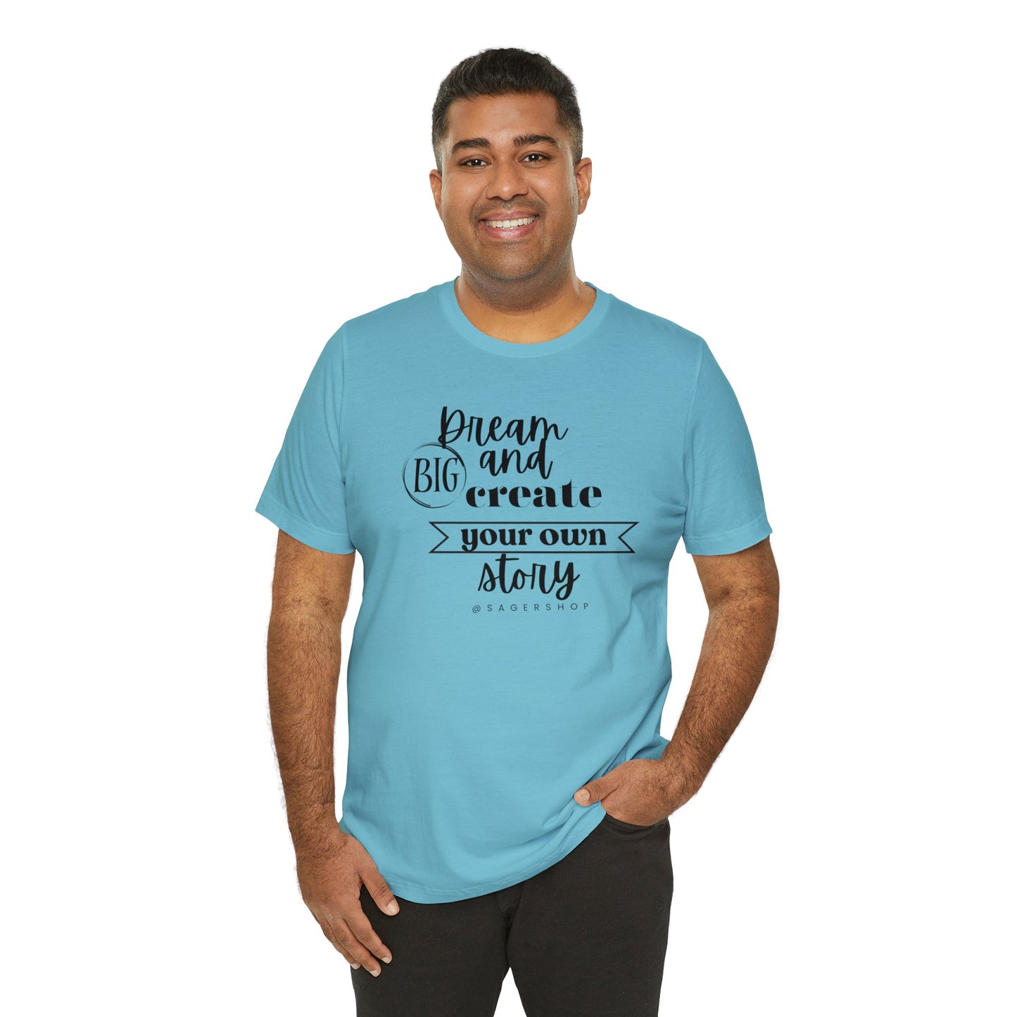 Dream Big Unisex Jersey Short Sleeve Tee