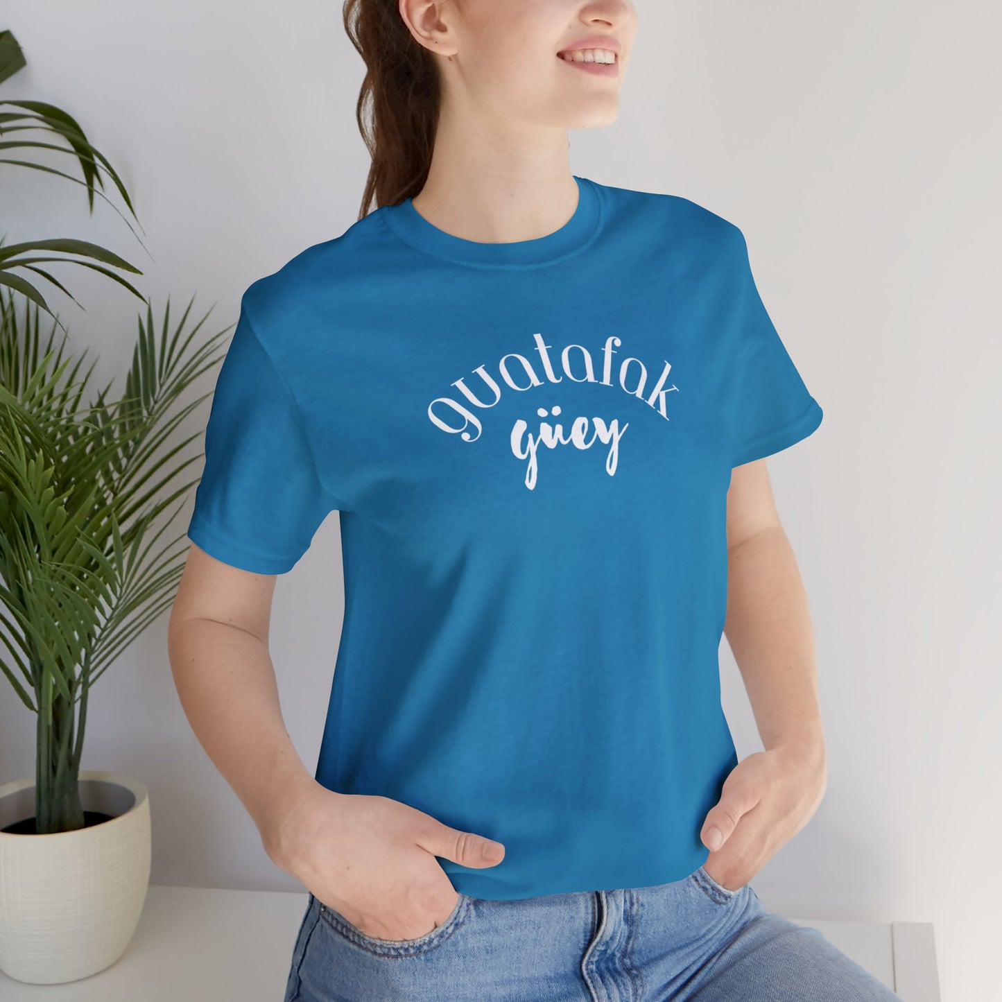 Guatafak Güey Unisex Jersey Short Sleeve Tee