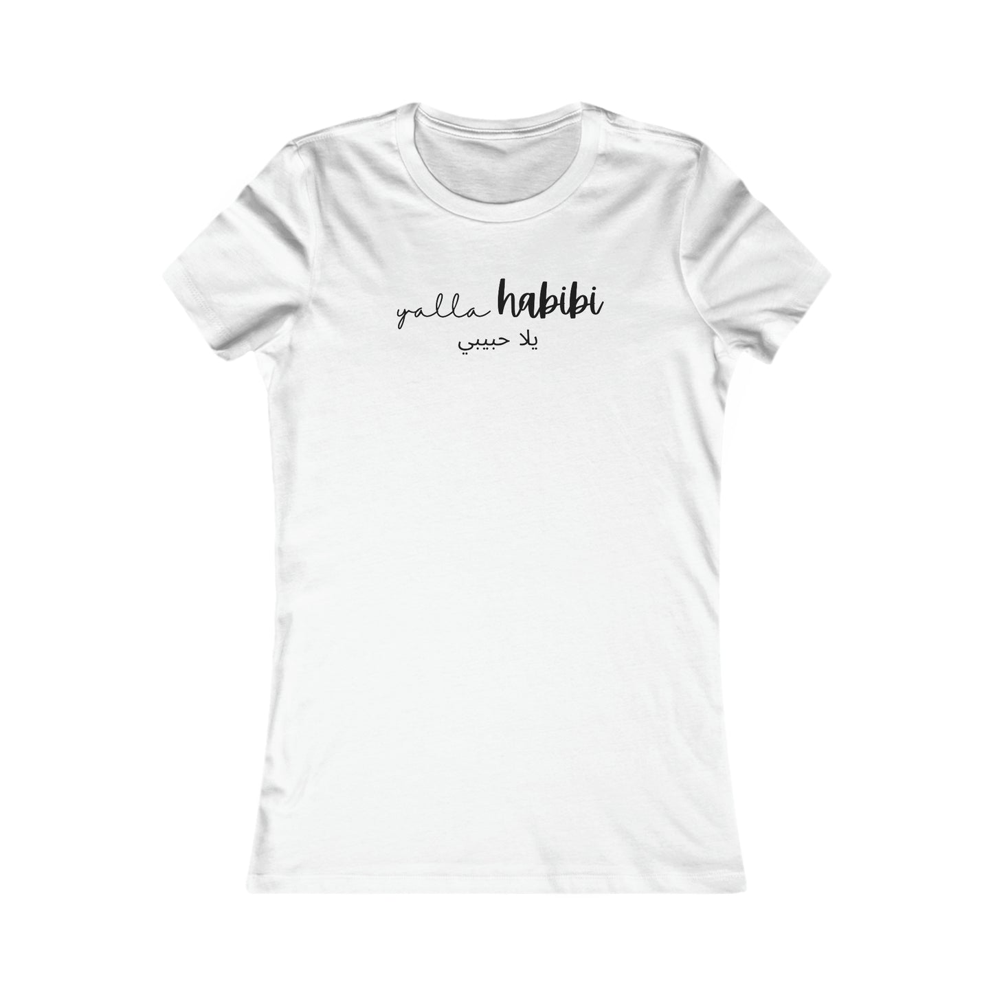 Yalla Habibi Women's Favorite Tee