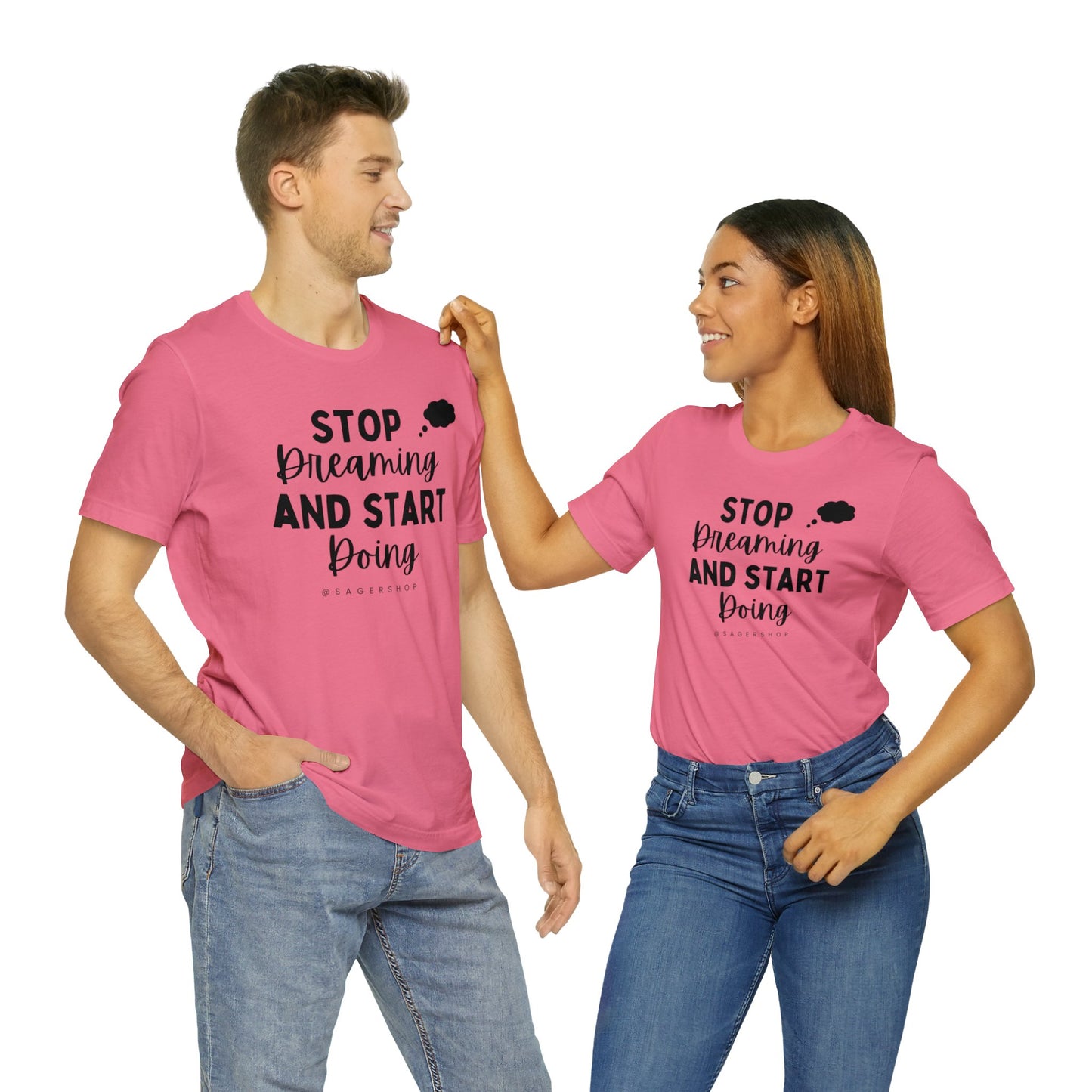 Start Doing Unisex Jersey Short Sleeve Tee