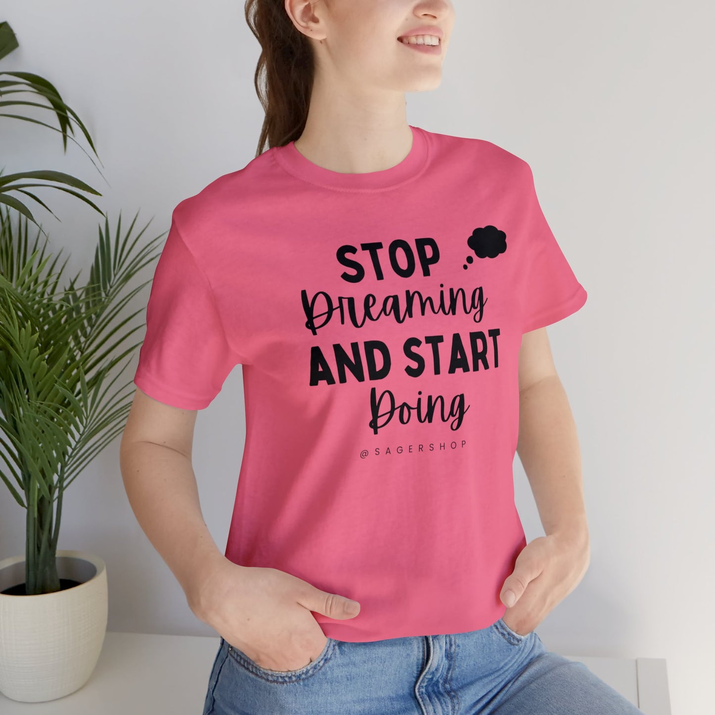 Start Doing Unisex Jersey Short Sleeve Tee