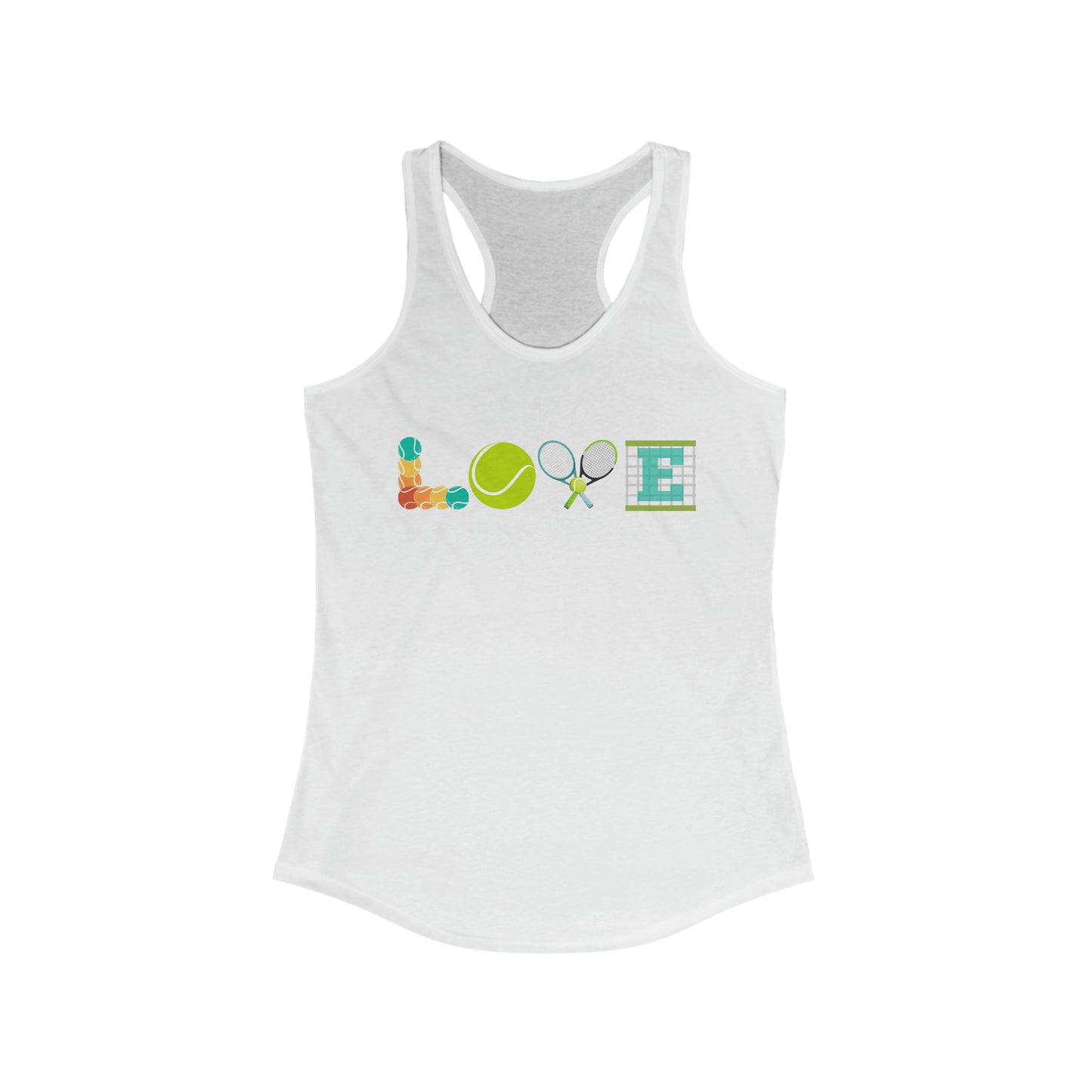 Love Tennis Women's Ideal Racerback Tank