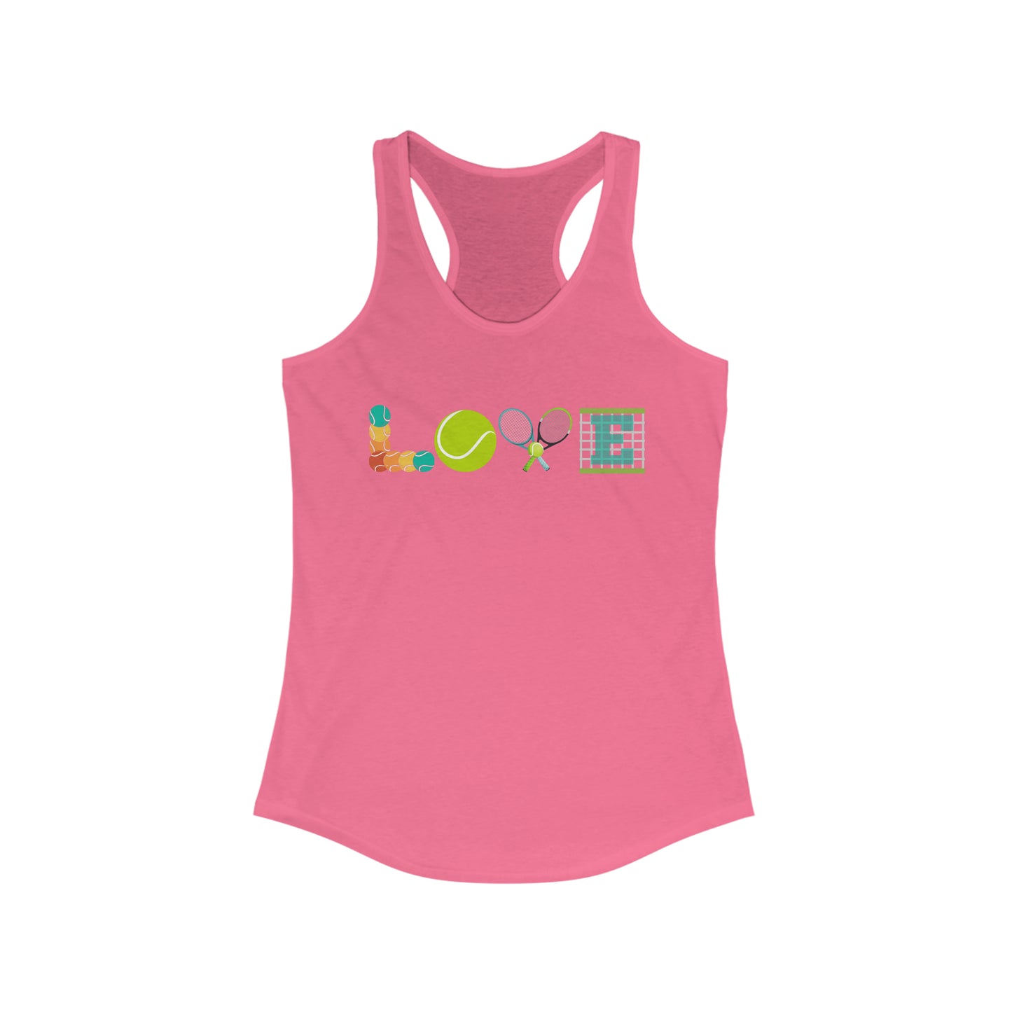 Love Tennis Women's Ideal Racerback Tank