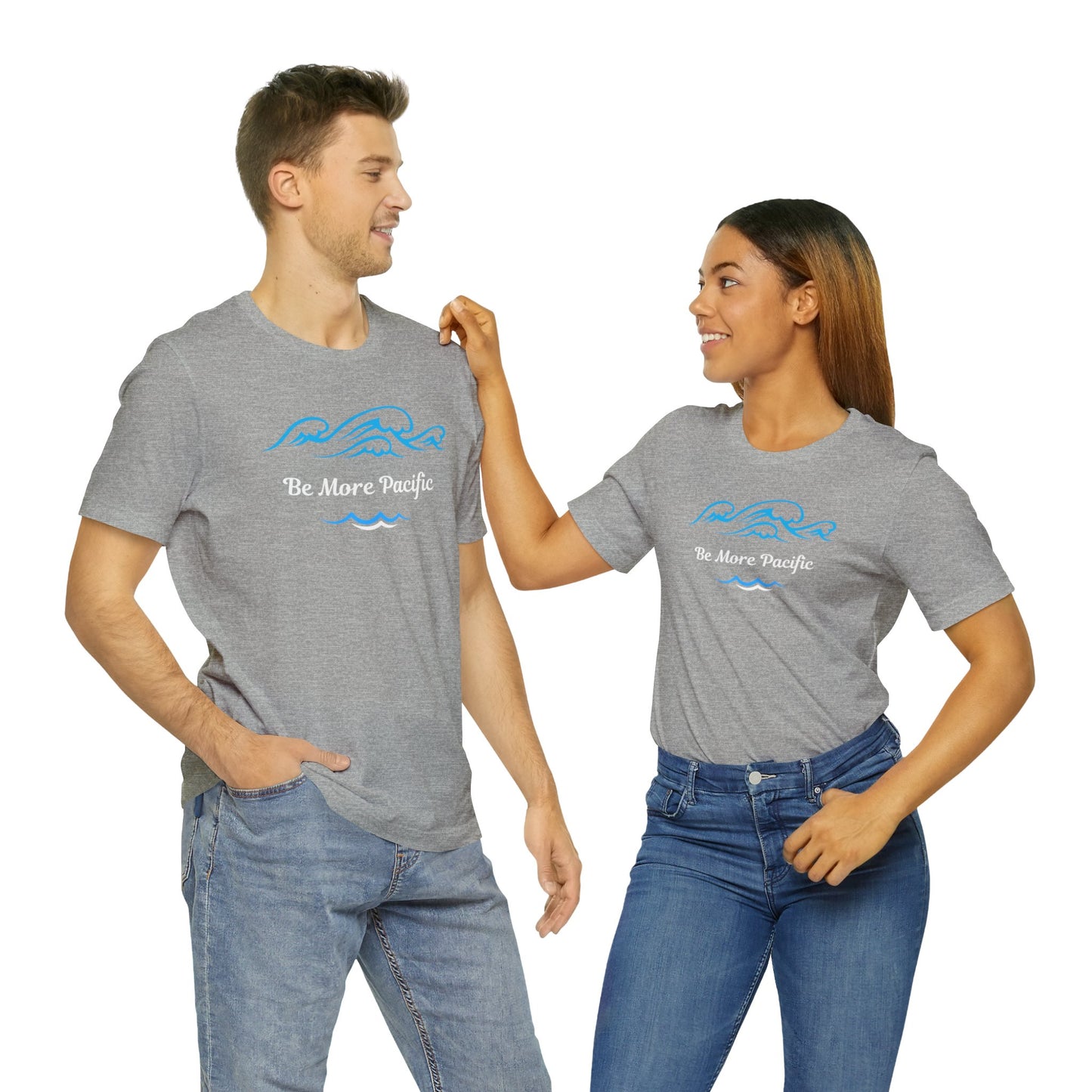 Be More Pacific Unisex Jersey Short Sleeve Tee