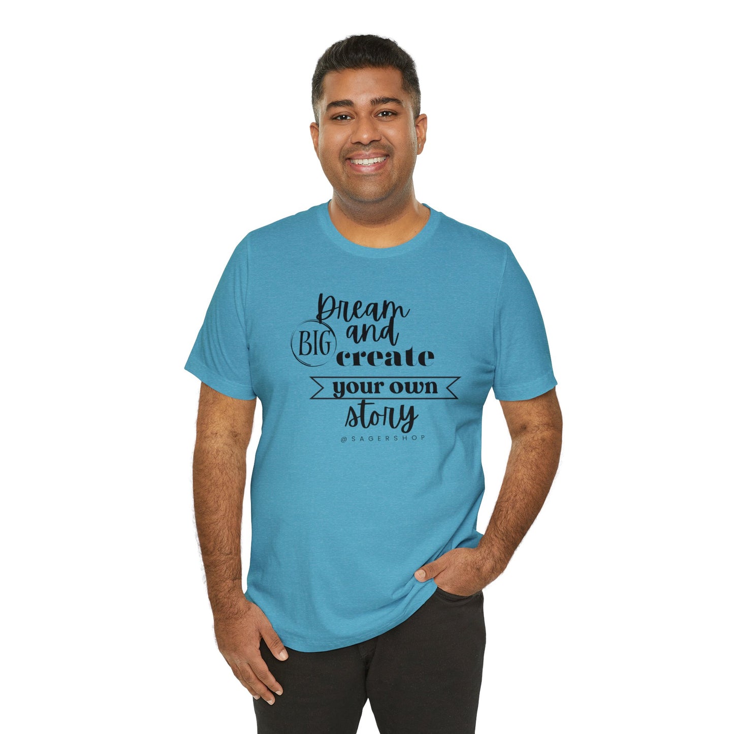 Dream Big Unisex Jersey Short Sleeve Tee