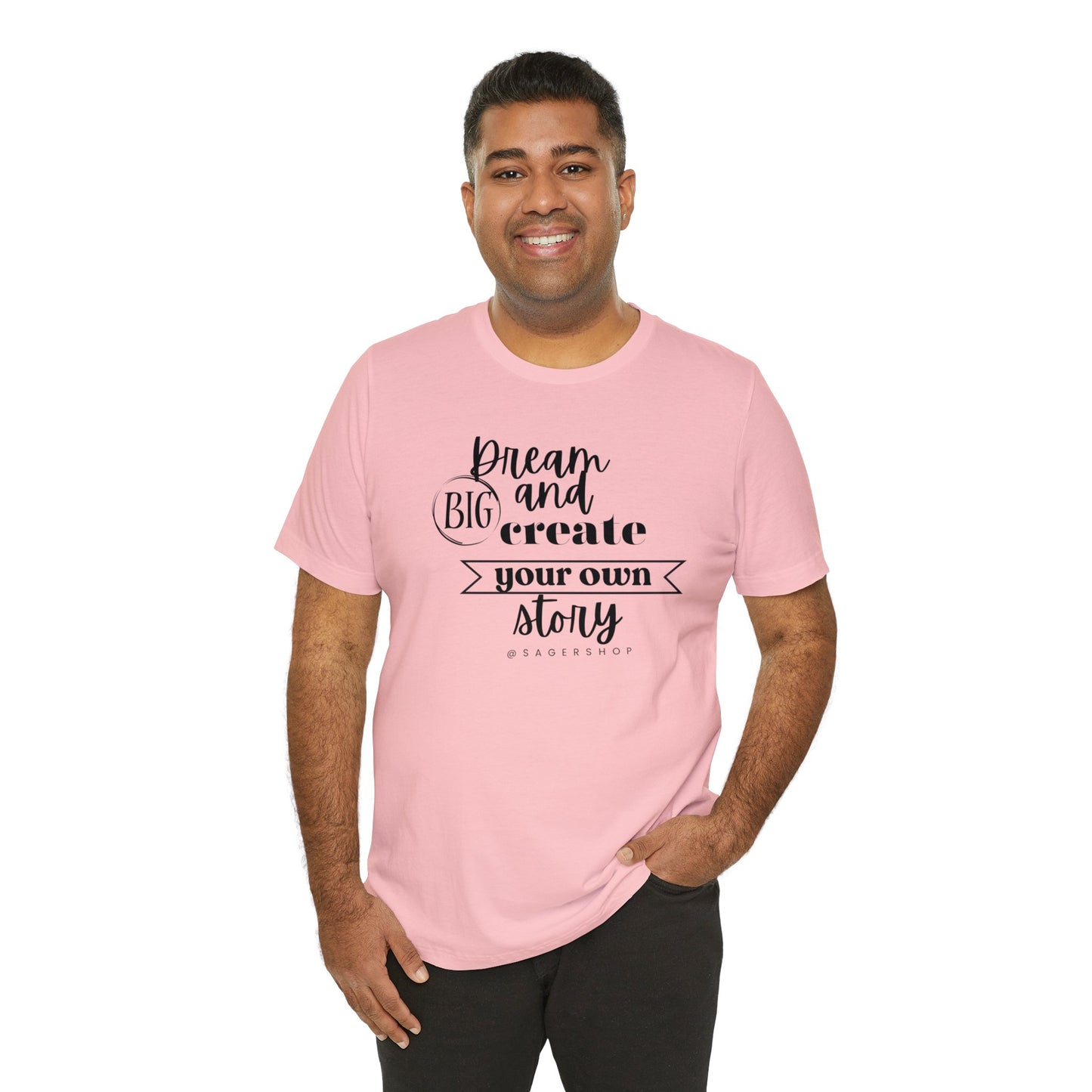 Dream Big Unisex Jersey Short Sleeve Tee