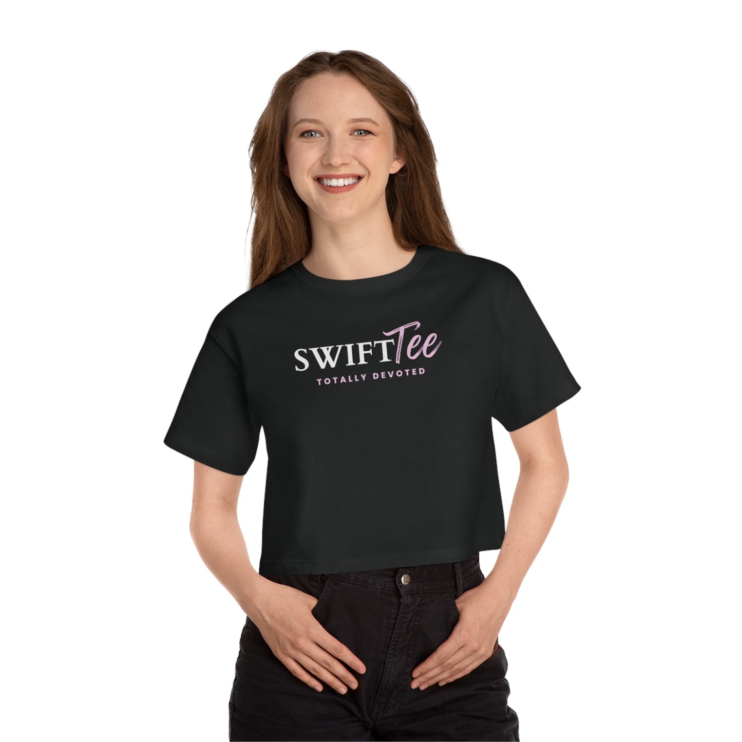 SwiftTee Champion Women's Heritage Cropped T-Shirt