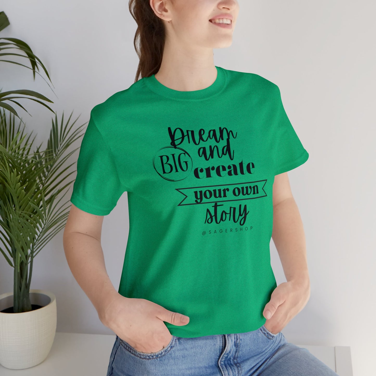 Dream Big Unisex Jersey Short Sleeve Tee