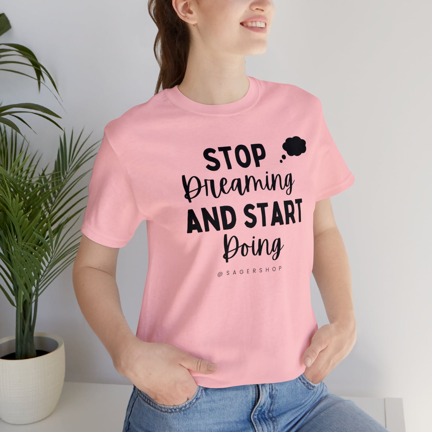 Start Doing Unisex Jersey Short Sleeve Tee