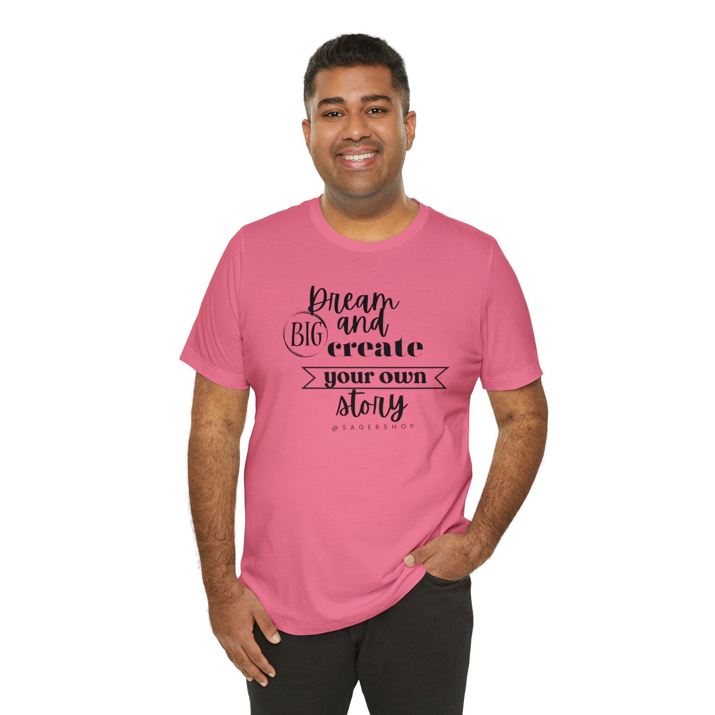 Dream Big Unisex Jersey Short Sleeve Tee