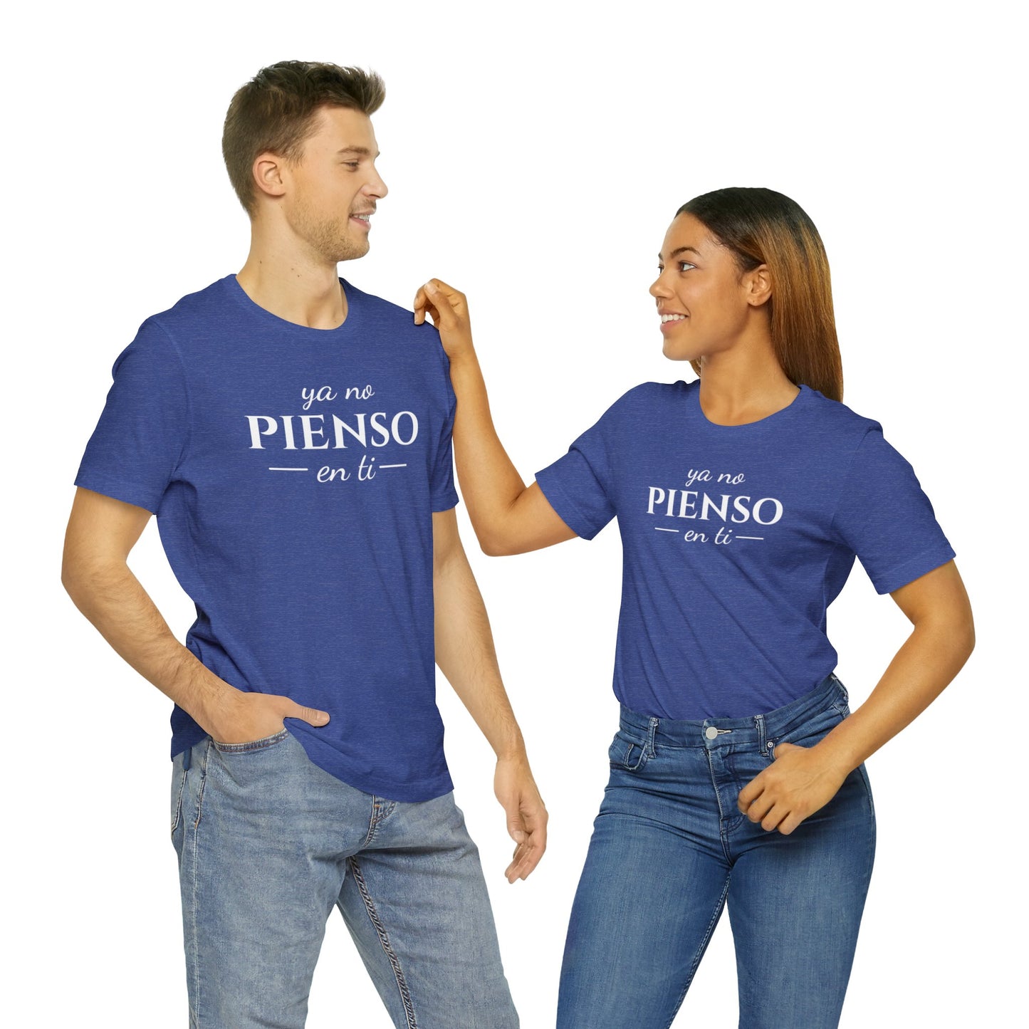 Ya No Pienso En Ti Unisex Jersey Short Sleeve Tee