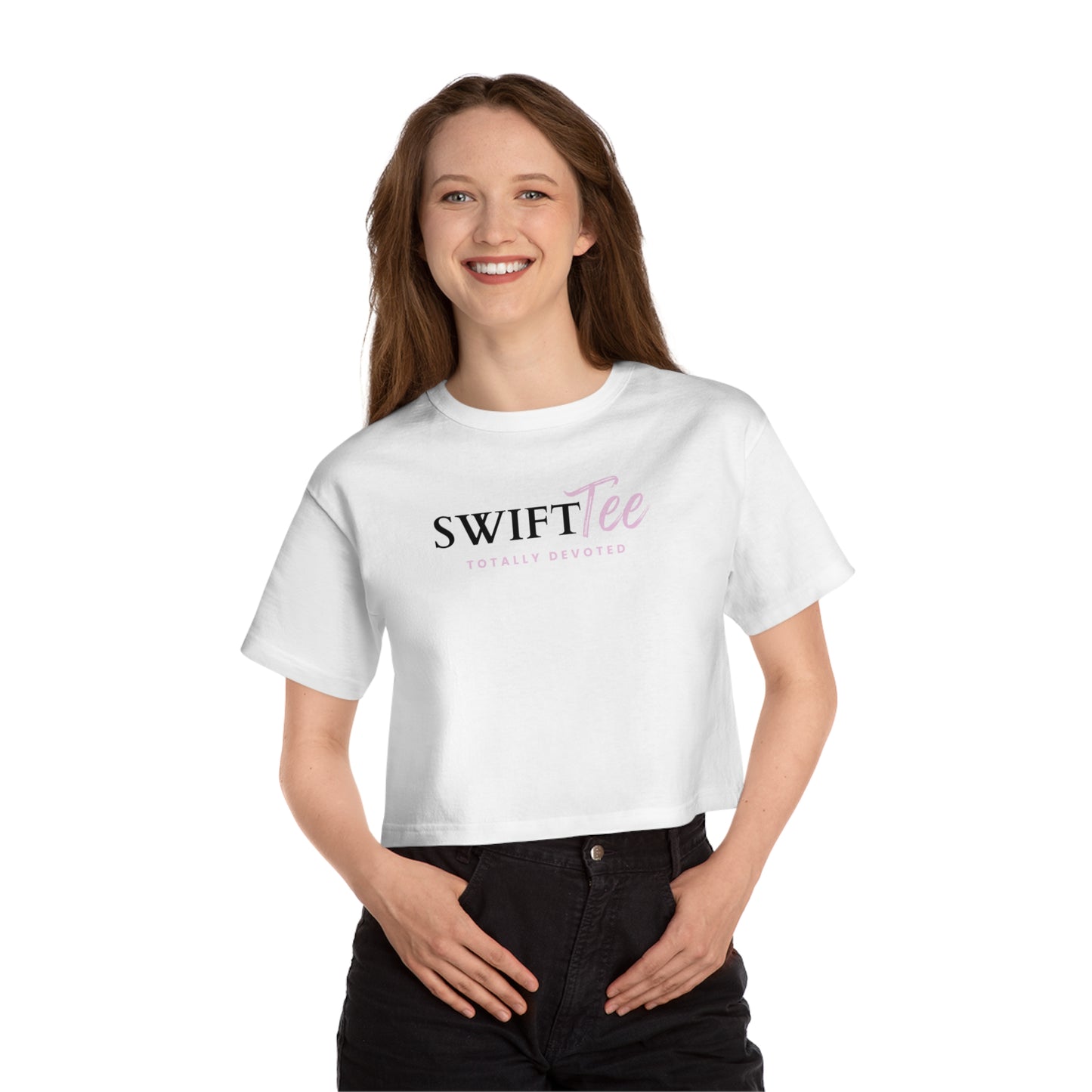 SwiftTee Champion Women's Heritage Cropped T-Shirt