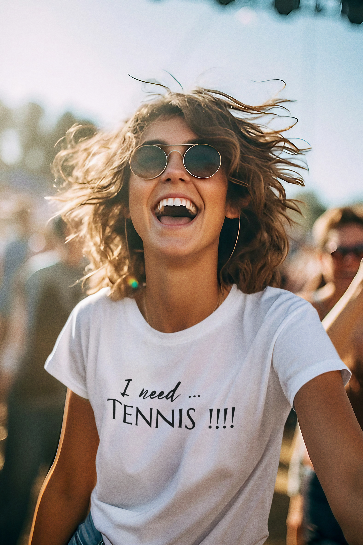 I Need Tennis Unisex Jersey Short Sleeve Tee